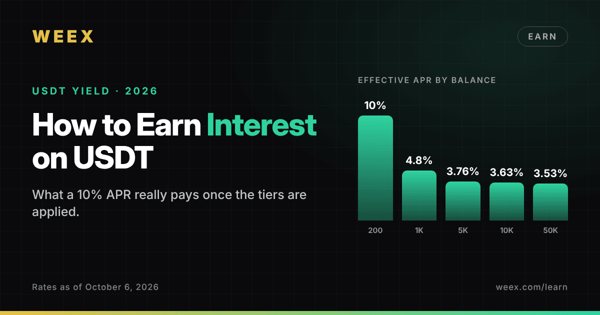 Как получать проценты на USDT: что на самом деле приносит APR 10% в 2026 году
