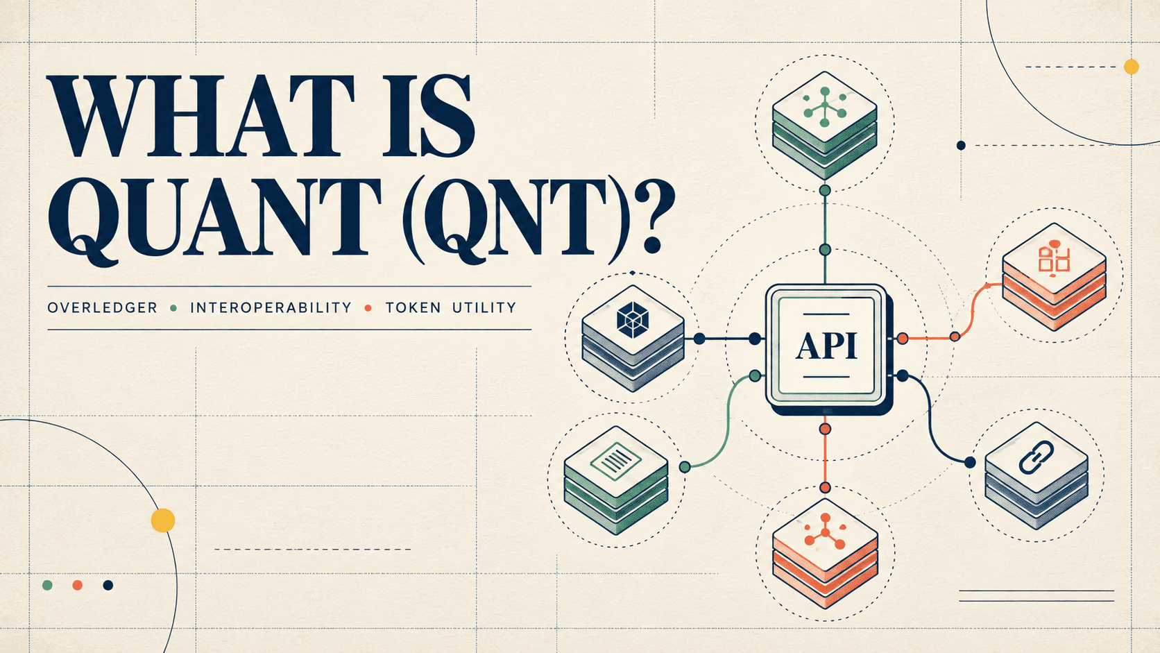 什么是 Quant(QNT)加密货币?解析 Overledger 的运作方式、QNT 的用途和代币供应量