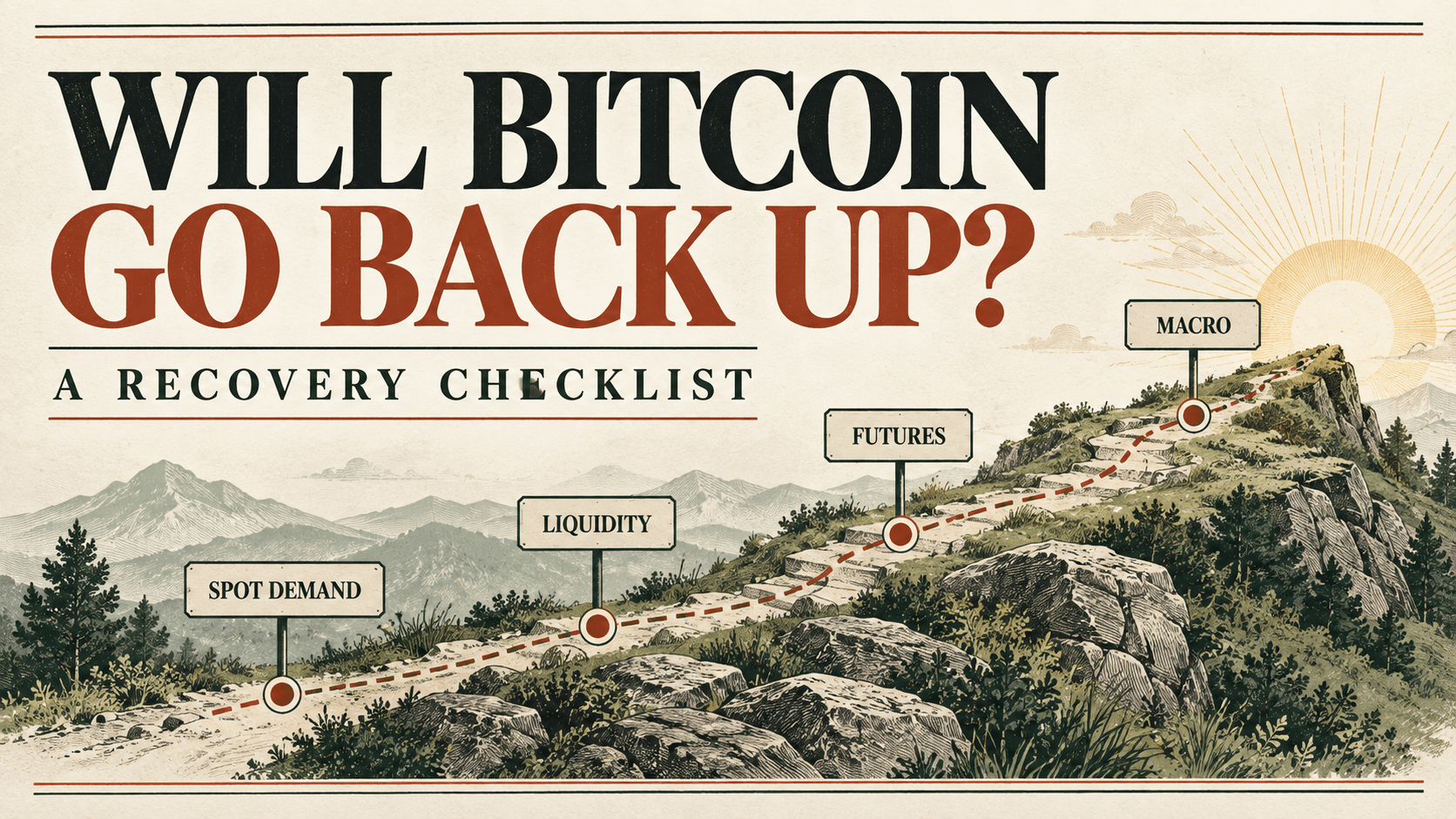 比特币 (BTC) 2026 年会回升吗?如何区分真正的复苏与空头回补反弹