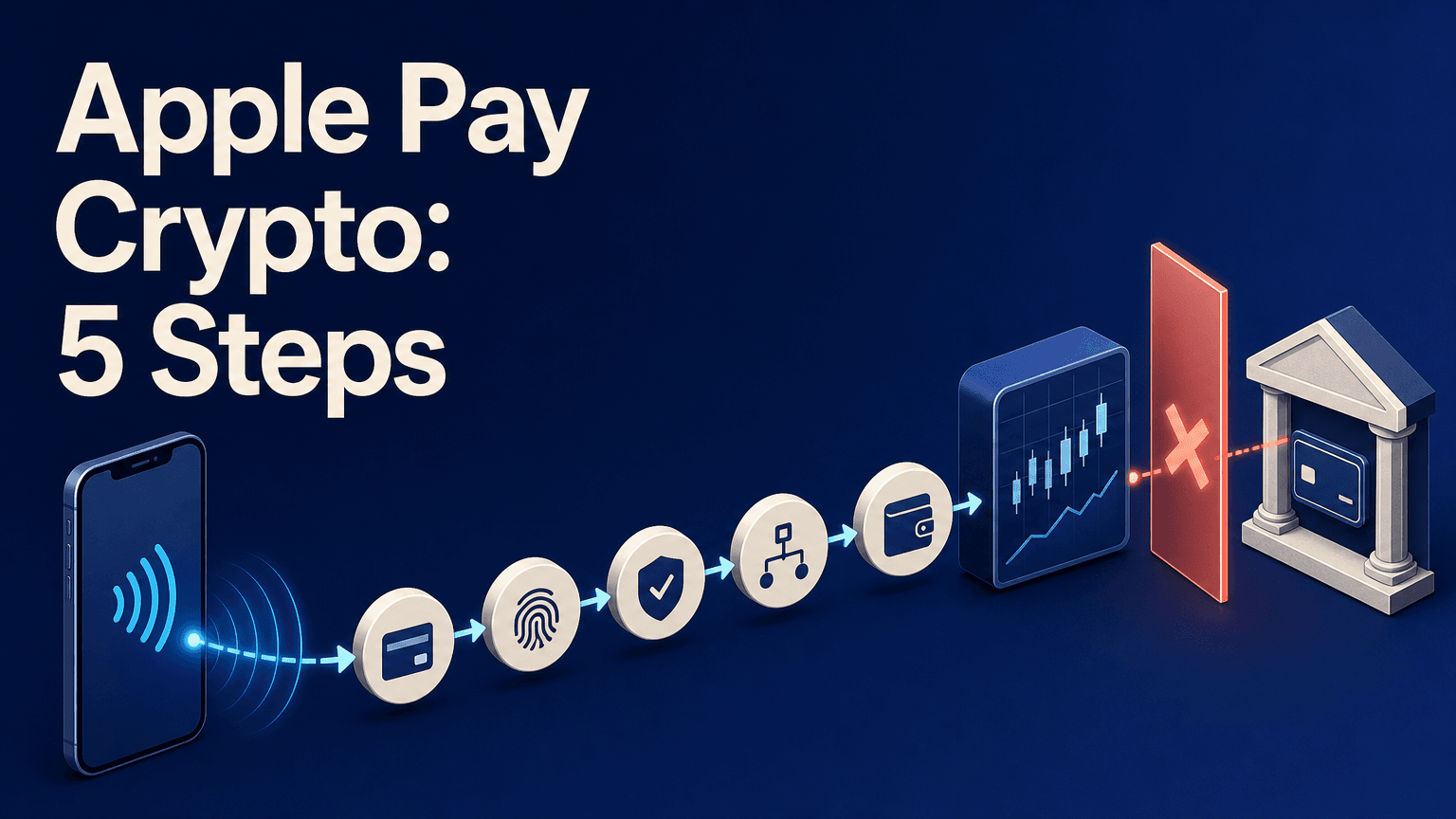 Как купить криптовалюту через Apple Pay за 5 шагов: почему банк может отклонить платеж