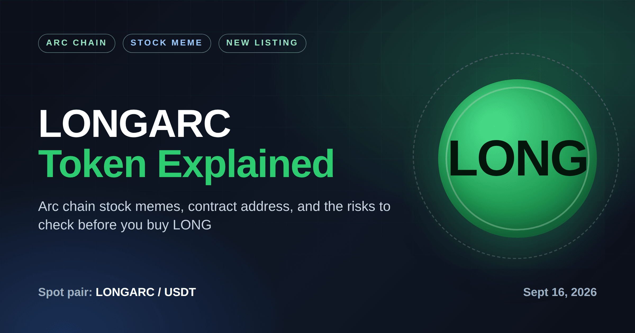 LONGARC代币解析:Arc链股票迷因、合约与风险