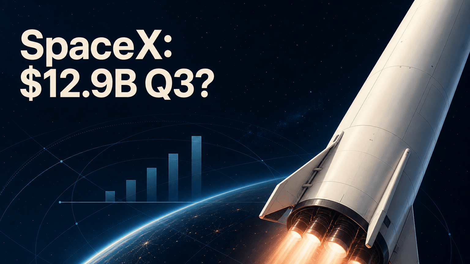 Акции SpaceX перед отчетом: чего ждать от Q3 с выручкой 12,9 млрд $ и первой прибылью
