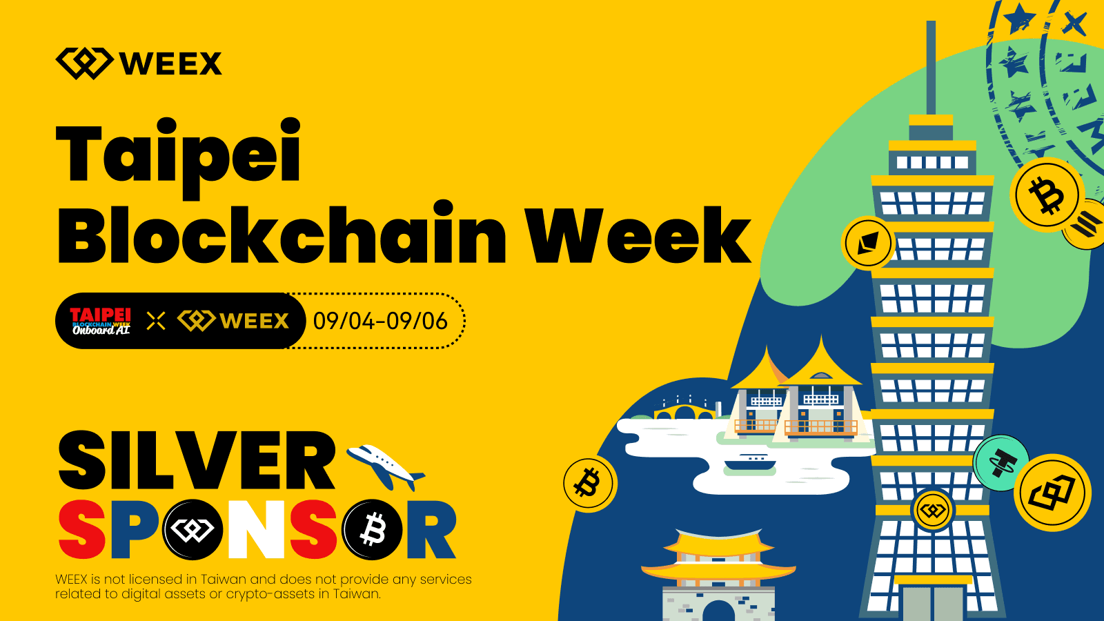 WEEX即将亮相台北MRBLOCK SUMMIT 2025