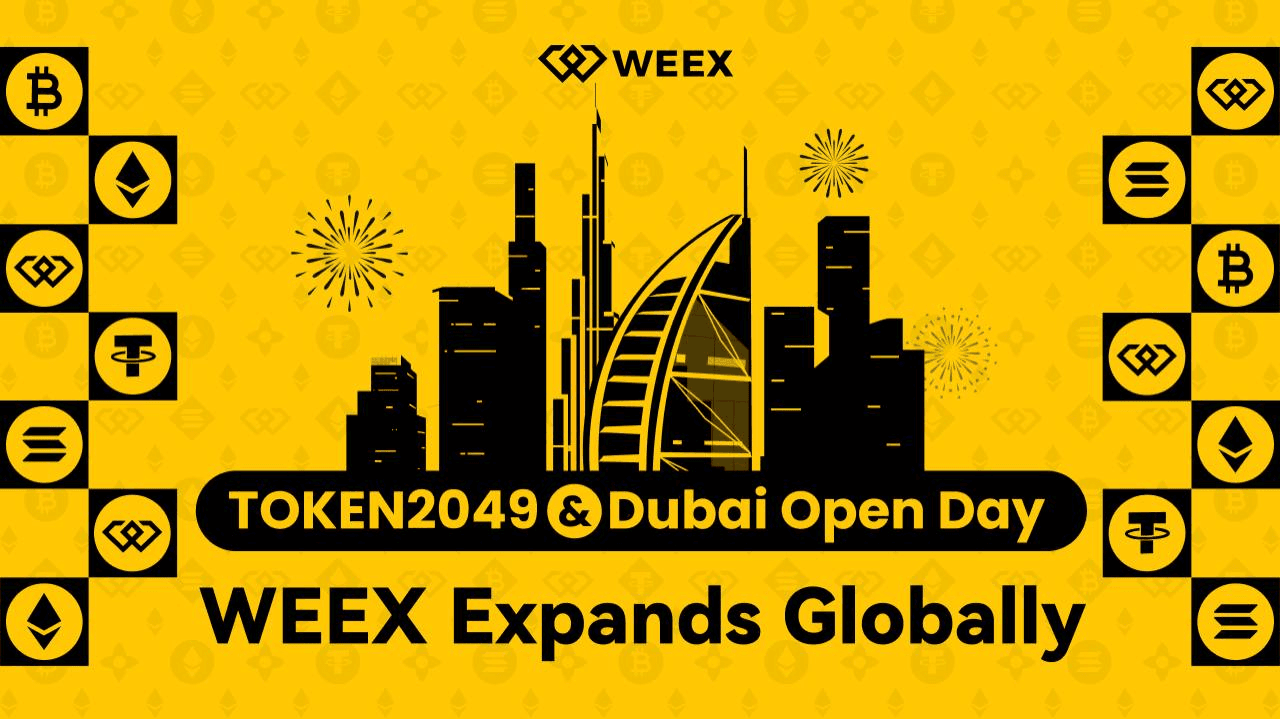 WEEX亮相TOKEN2049迪拜峰会