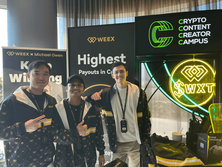 WEEX出席2024年迪拜CCCC活动