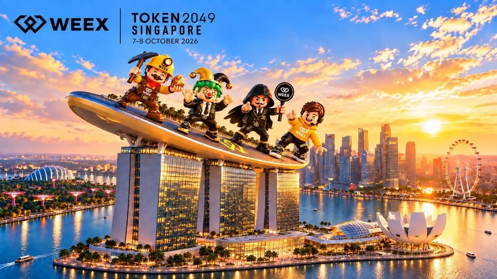 WEEX at TOKEN2049 Singapore