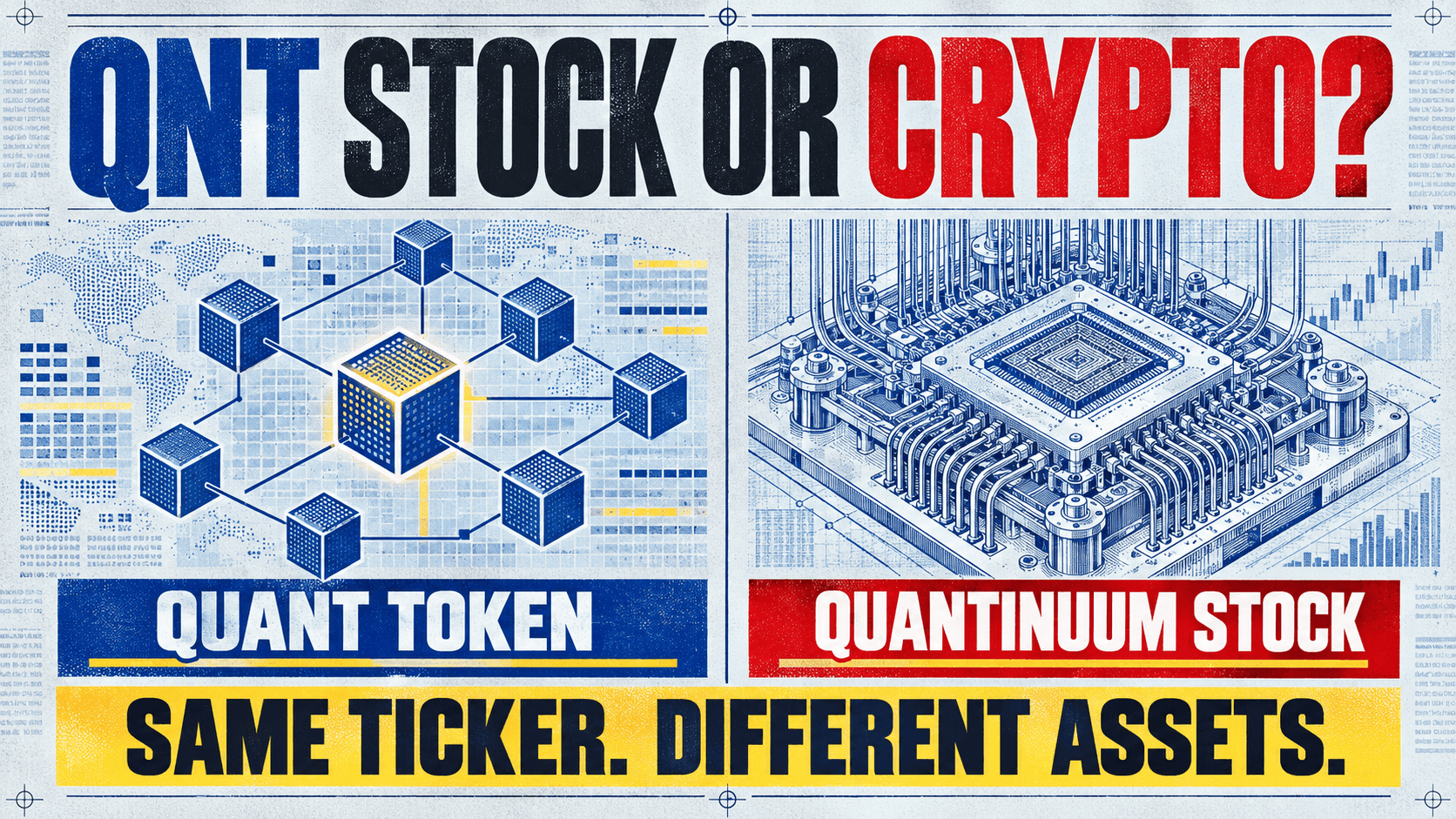 QNT是股票还是加密货币?Quant (QNT) 与 Quantinuum 股票并非同一种资产